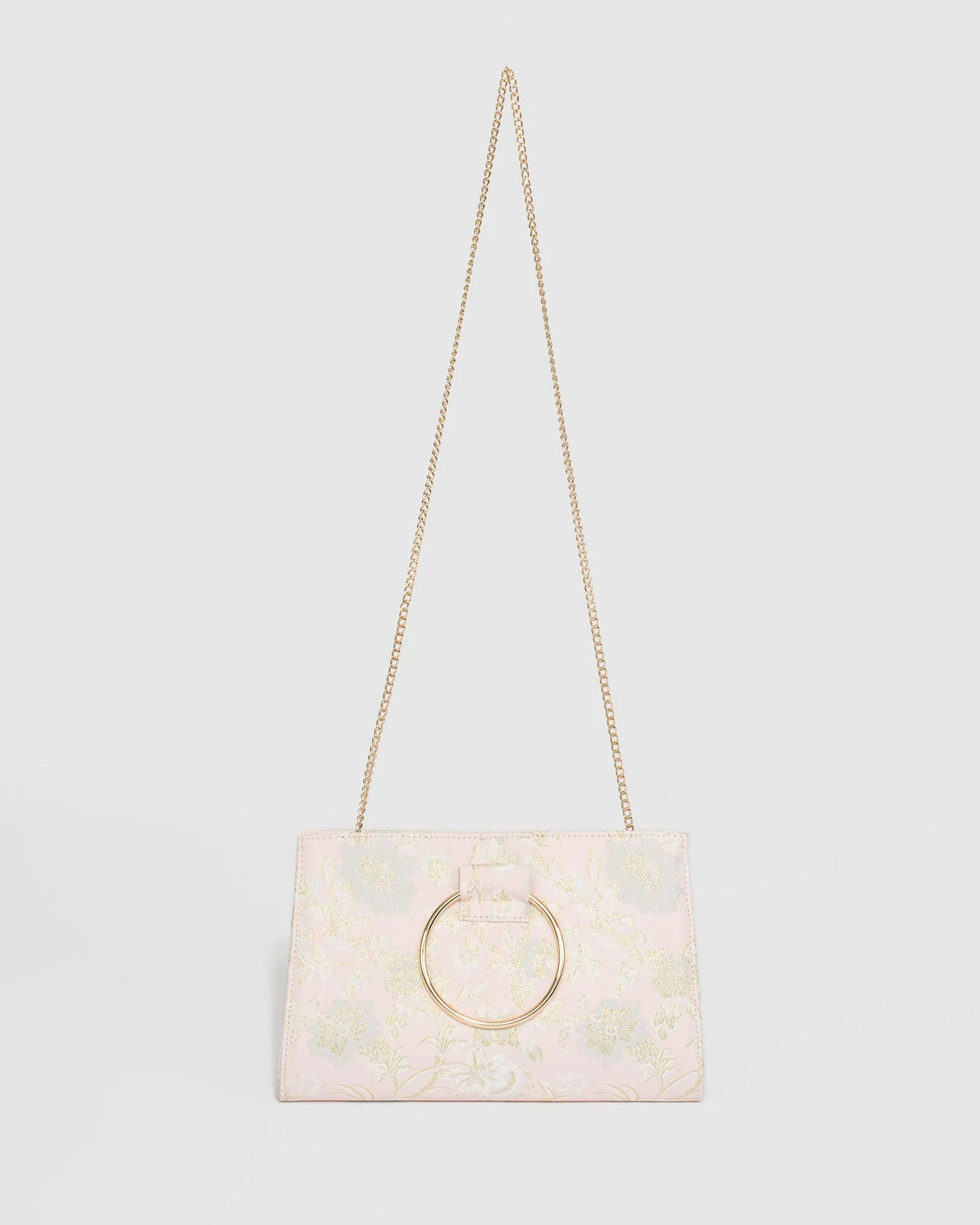 Print Maggie Ring Clutch Bag