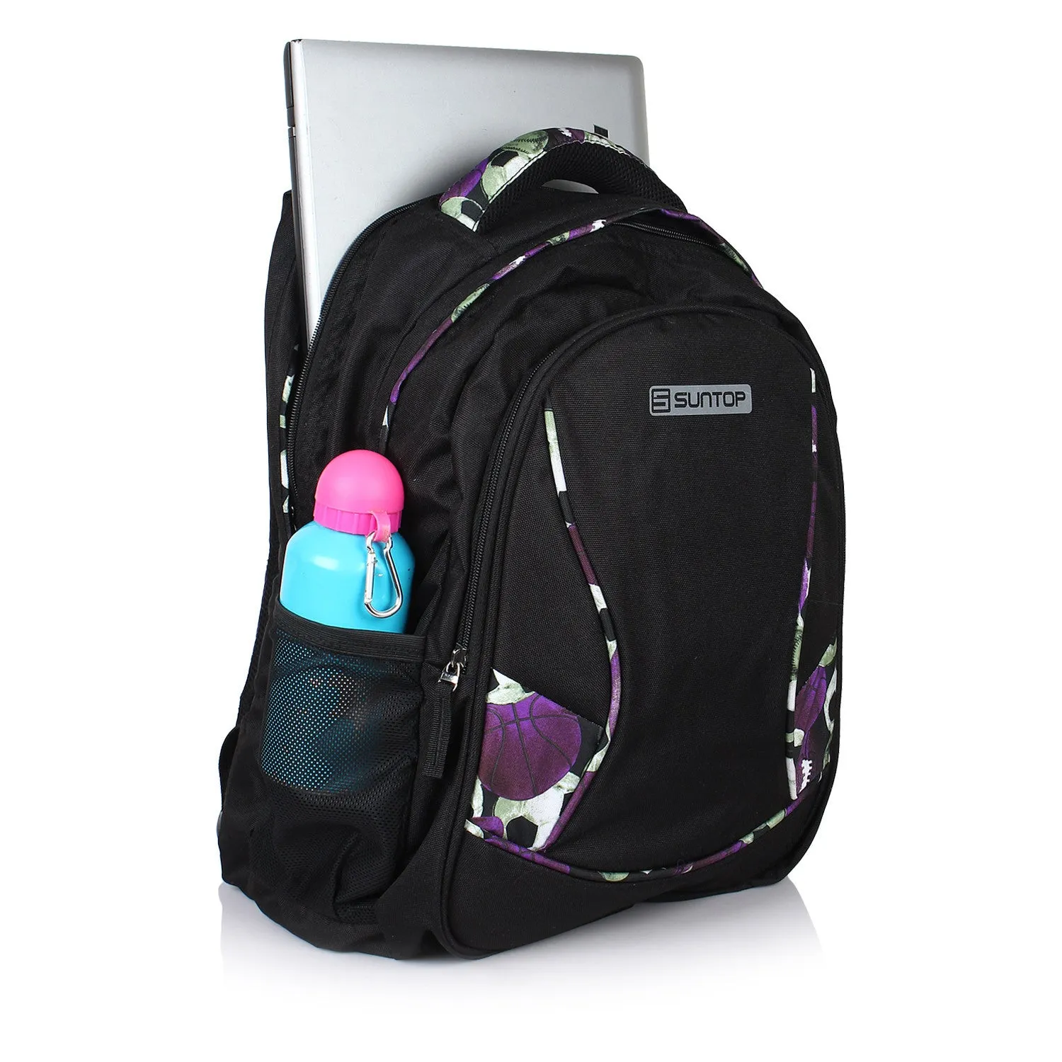 Suntop Bolt 35 L Laptop Backpack(Onyx Black)