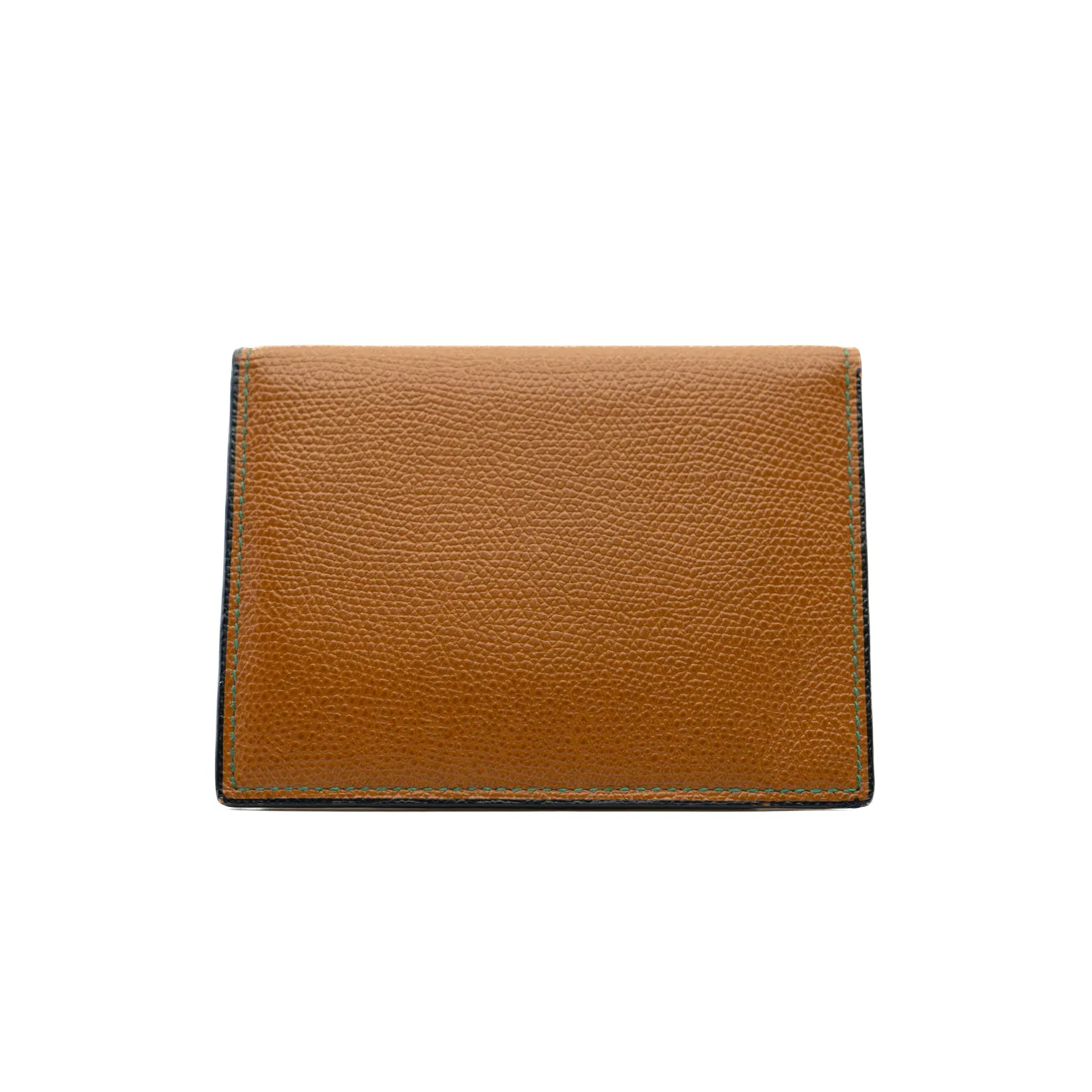 Valextra Compact Wallet In Brown