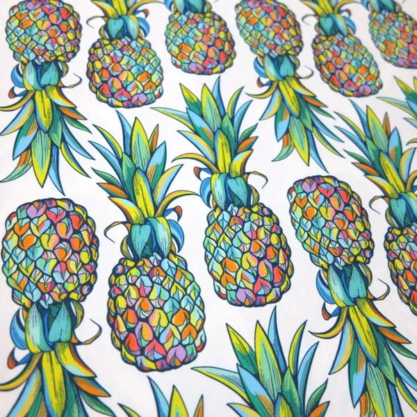 Waterproof Rainbow Pineapples