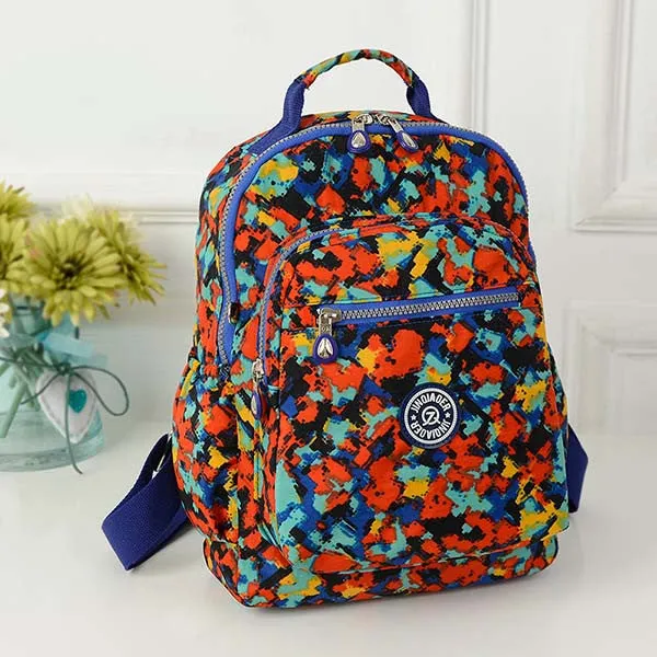 Women's High Quality Waterproof Nylon Backpack