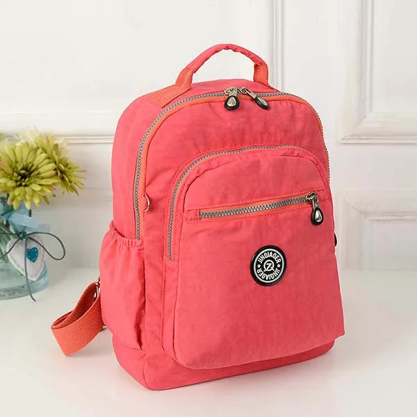 Women's High Quality Waterproof Nylon Backpack