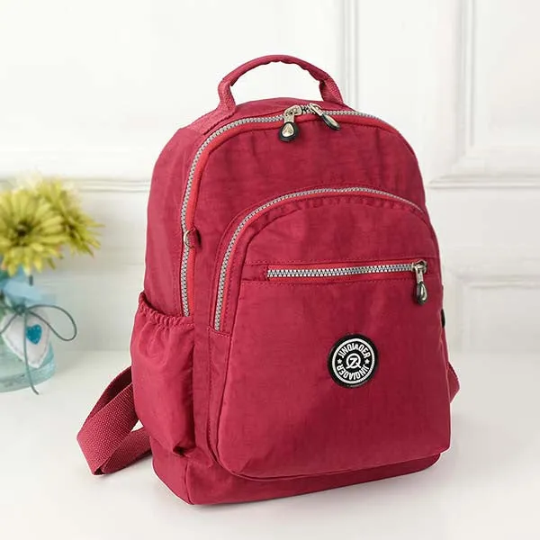 Women's High Quality Waterproof Nylon Backpack