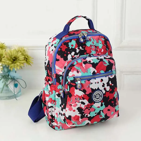 Women's High Quality Waterproof Nylon Backpack