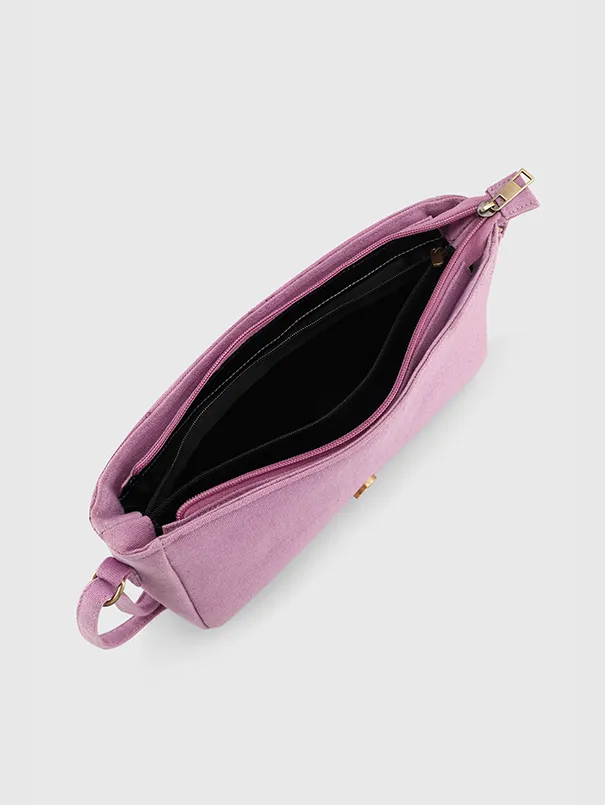 Yasmin Purple Sling Bag