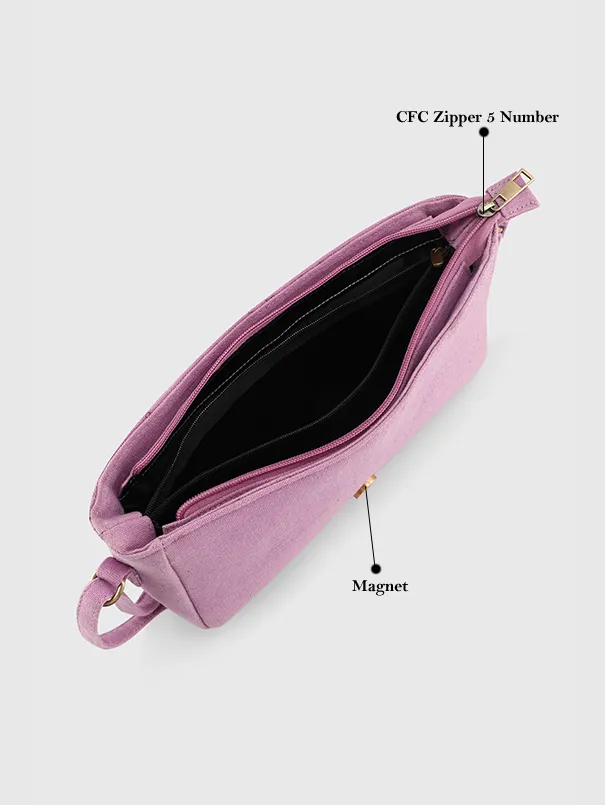 Yasmin Purple Sling Bag